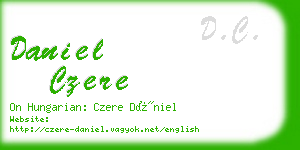 daniel czere business card